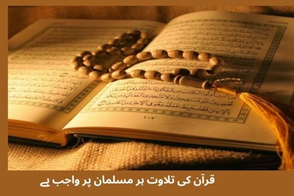قرآن کی تلاوت ہر مسلمان پر واجب ہے