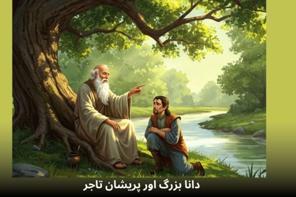   دانا بزرگ اور پریشان تاجر