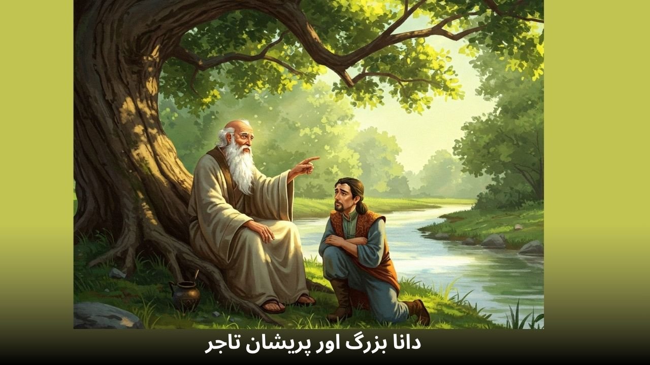   دانا بزرگ اور پریشان تاجر