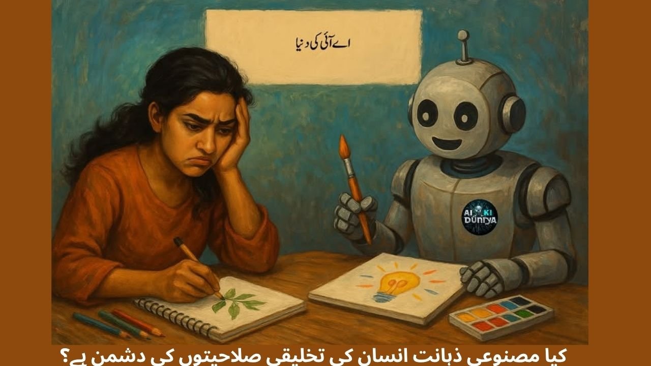 کیا مصنوعی ذہانت انسان کی تخلیقی صلاحیتوں کی دشمن ہے؟