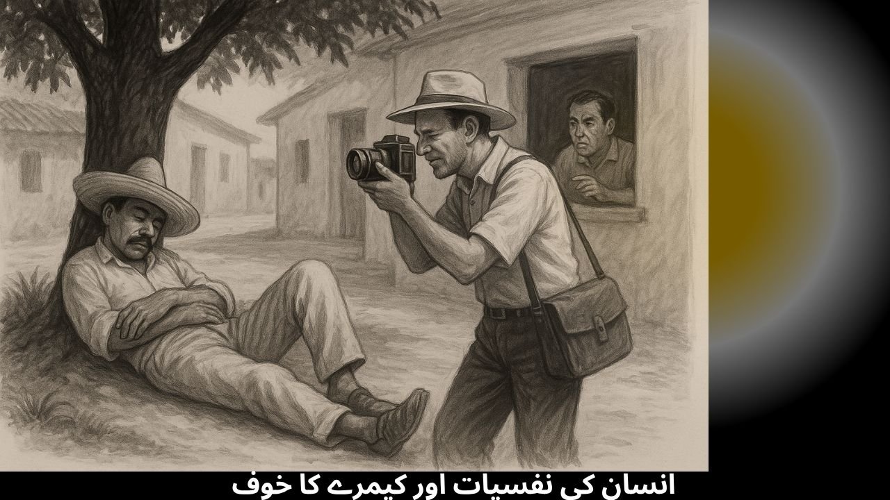 انسان کی نفسیات اور کیمرے کا خوف