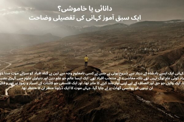 دانائی یا خاموشی؟