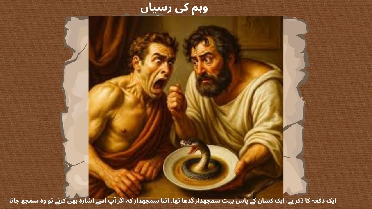 وہم کی رسیاں اور گدھے کی آزادی