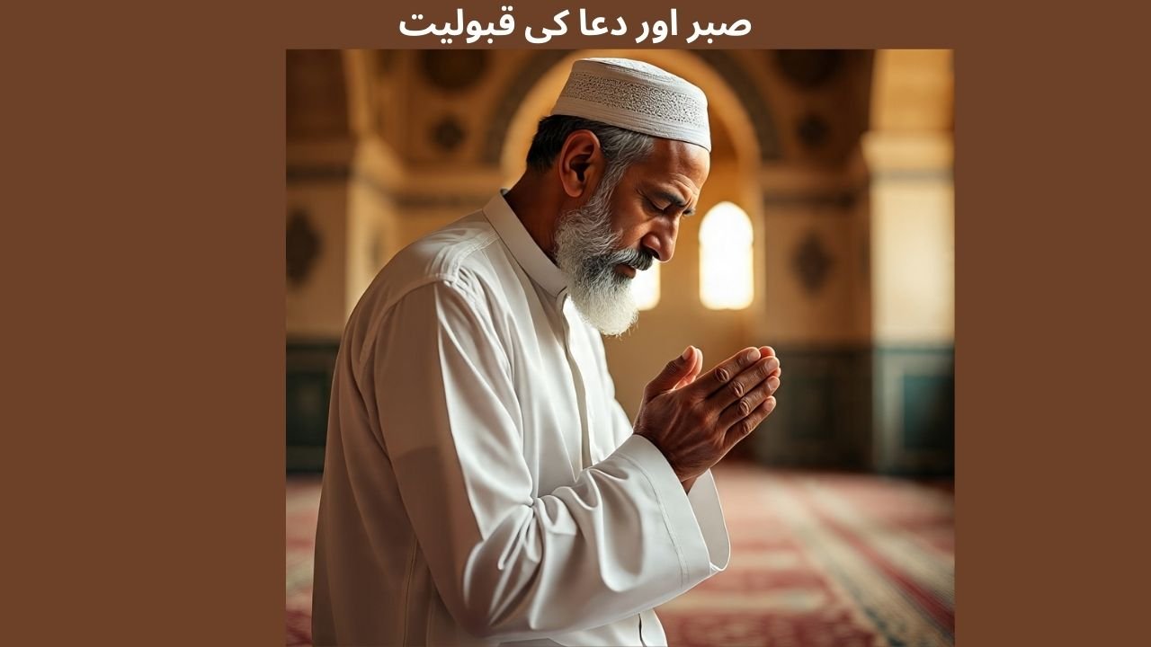 صبر اور دعا کی قبولیت